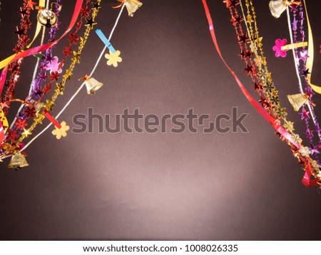 Different background of Christmas decorations