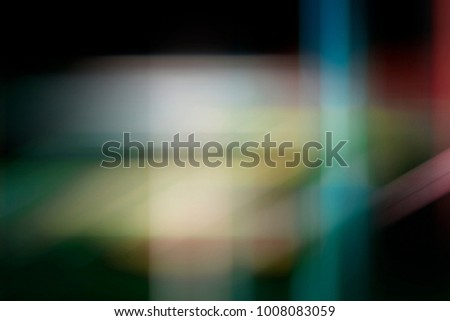 Bokeh images of Beautiful color of light movement.
