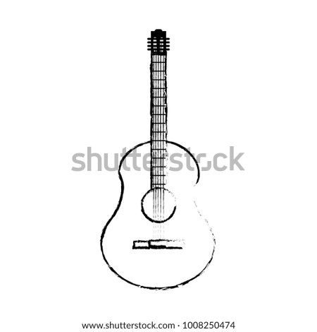 Isolated guitar design