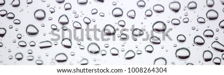Rain drops on the glass, background. water drop background texture.