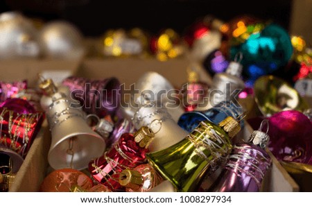 Christmas bells decorations