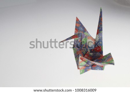 japan origami bird