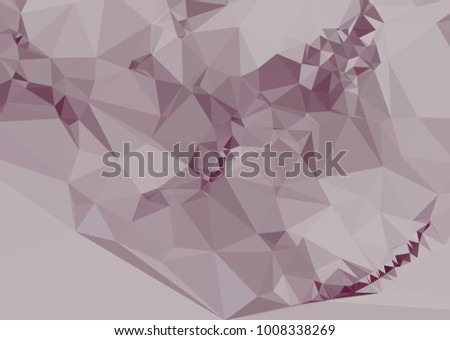 Geometric low polygonal horizontal background. Abstract multicolor mosaic backdrop. Design element for book covers, presentations layouts, title backgrounds. Vector clip art.