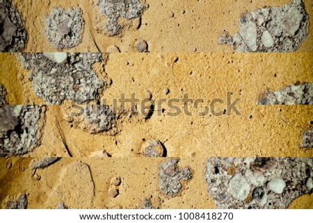 Texture of plaster on the wall, cracked background, stone surface
