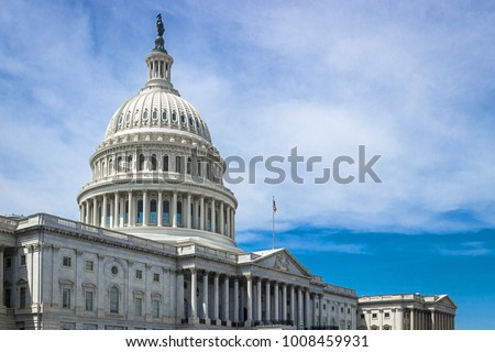 Washington DC, US Capitol Building Royalty-Free Stock Photo #1008459931