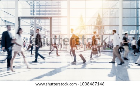 crowd of blurred people Royalty-Free Stock Photo #1008467146