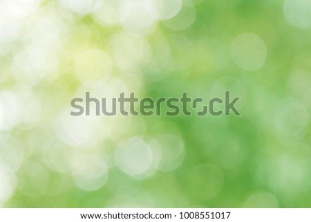 green bokeh background