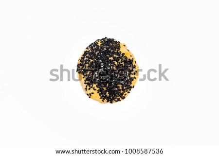 Chinese Cake Isolated On White Background, Chinese Traditional Dessert