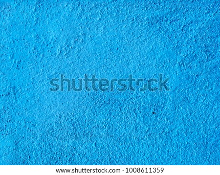 Retro blue cement wall for background abstract