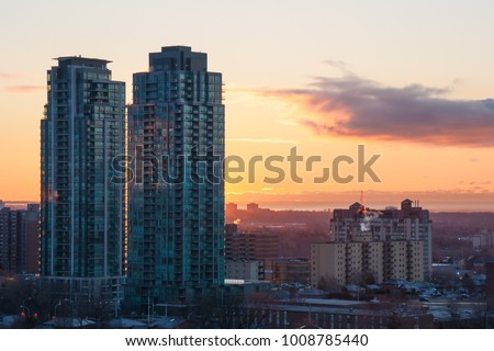 Mornings in Mississauga from the balcony