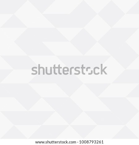White background, Abstract geometric white background pattern. White mosaic backdrop. Geometric hipster triangular background, vector