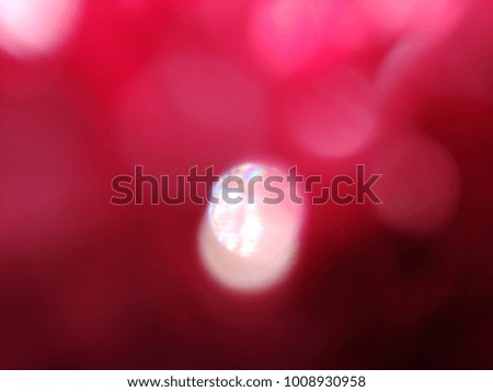 Abstract out of focus lights coming from the mother nature with abstract background of Red flower. Abstract background of Red and White color. Good for Valentines Day celebrations. 