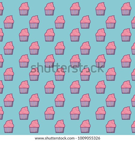 muffins background design
