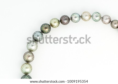 natural bead bracelet