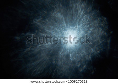 blurred light distortion, effects