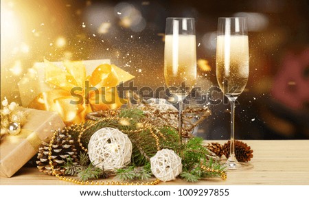 New years eve celebration background