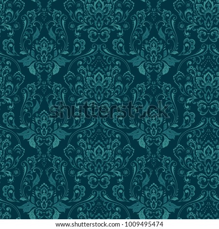 Seamless vintage background. Vector background for textile design