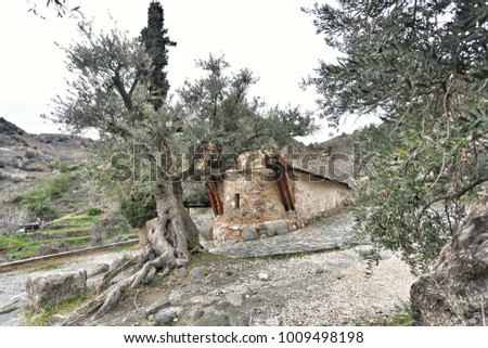 The country church of "Agia Christina" that today is called the country church of "Agia Paraskevi". Askas  is a small village in Pitsilia region in the Nicosia District on the island of Cyprus. 