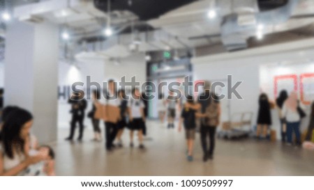blur people background