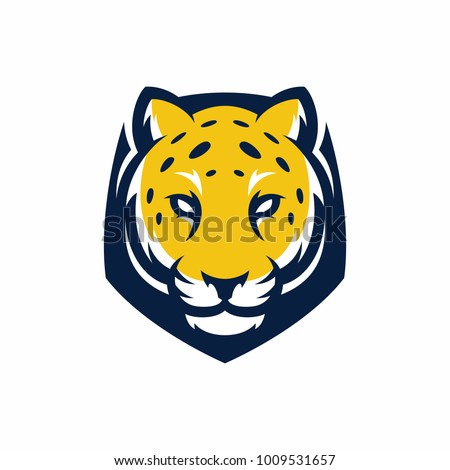 Animal Head - Jaguar - vector logo/icon illustration mascot