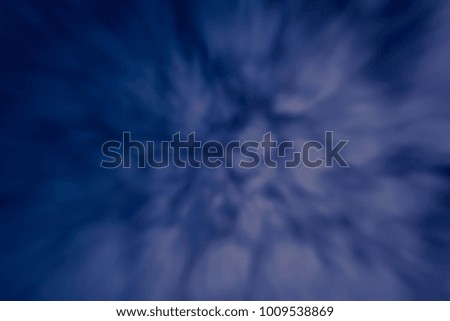 White smoke in the blue background.