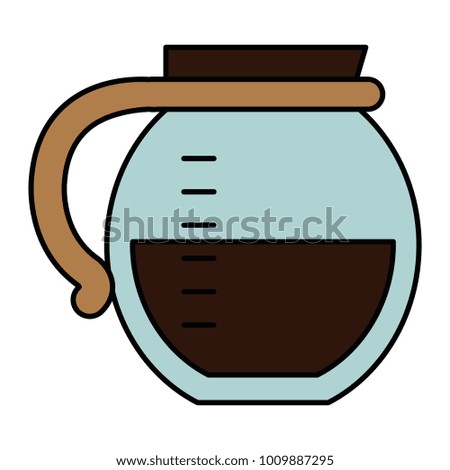 kettle coffee isolated icon