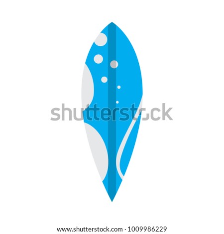Isolated surfboard image