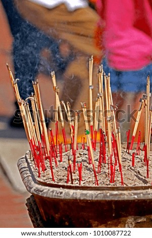 Incense burner texture