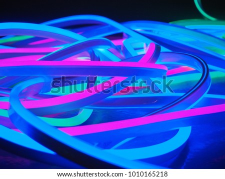 Stack line LED Colorful Lighting.