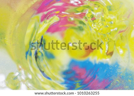 abstract color soft water
