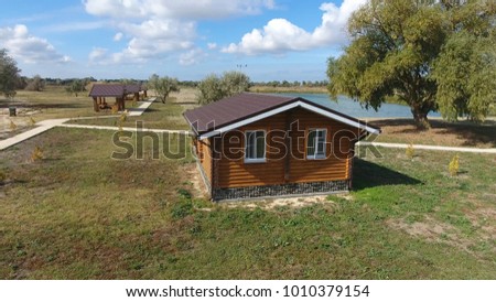 Houses on the basis of rest. Homes for tourists and hunters. The hostel. Infrastructure for stopping tourists and hunters and fishermen. Houses, paths, platforms for walking and leisure.