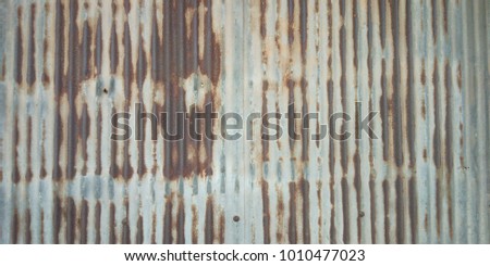 Zinc rust, background