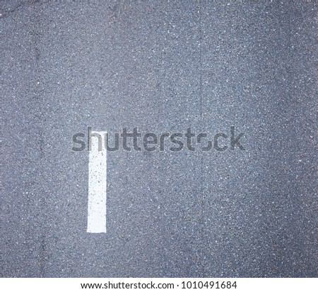Asphalt texture with road markings