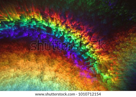 Holographic background with multiple colors. Out of focus texture. Holographic  abstract foil texture with multiple colors. Colorful of bokeh on defocused background. Natural holographic effect.