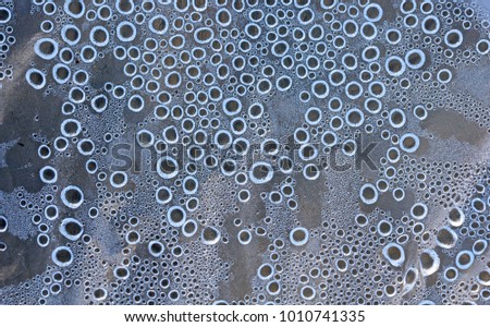 Drops of water vapor background