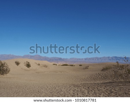 mesquite flat sand dunes, death valley national park