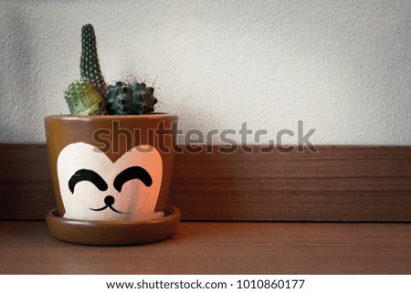 Cactus Background smile