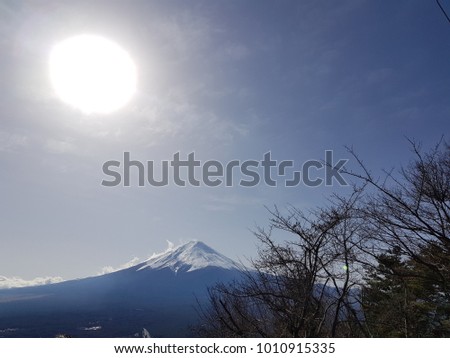 Fuji Mountain Japan