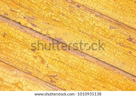 texture of old yellow wall diagonal, the background for the underlay Internet