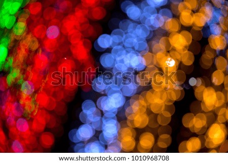 bokeh background  party color