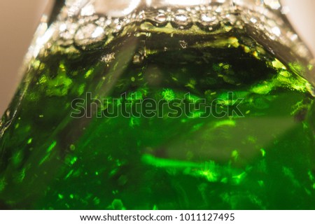 texture green bottle Royalty-Free Stock Photo #1011127495