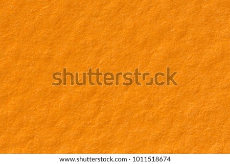 Orange paper texture background.plain backdrop. High resolution photo.