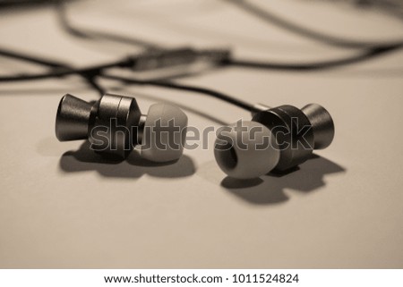 earphones and headphones