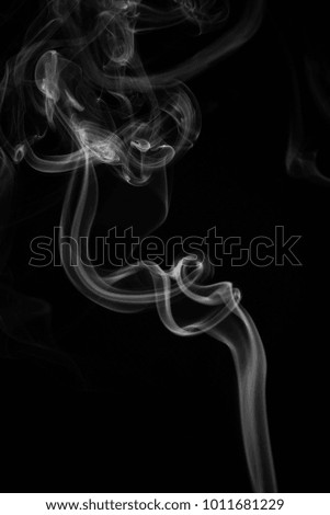 White Smoke Background