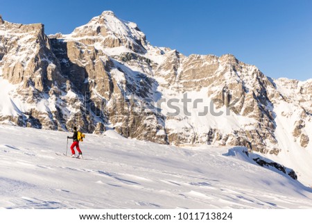 Ski mountaineering allows to enjoy wonderful landscape and train yourself and is becoming a sport trend.
