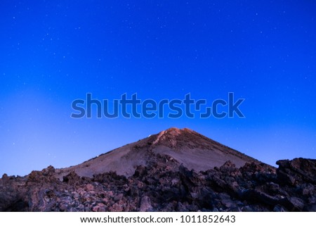 Tenerife is the third best place in the world for watching the stars. The skies are so clear at night and the night pollution very low that you can spend all night just watching the Milky Way.