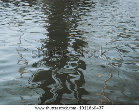 Texture of the water surface. Nature background.