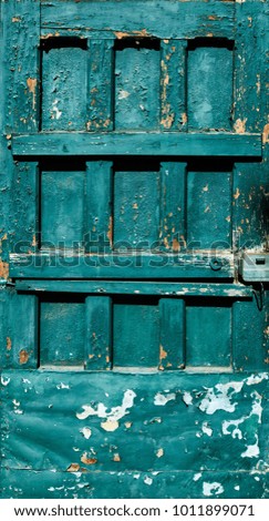 Aged wooden door - high resolution texture for 3d modelling and wooden background for design works.