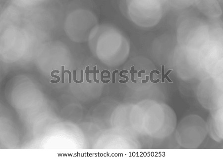 Gray bokeh background from nature, gray bokeh abstract