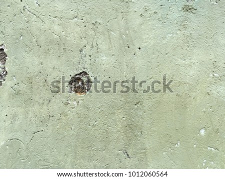 Retro green paint cement background